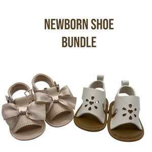 Newborn shoe bundle NWT